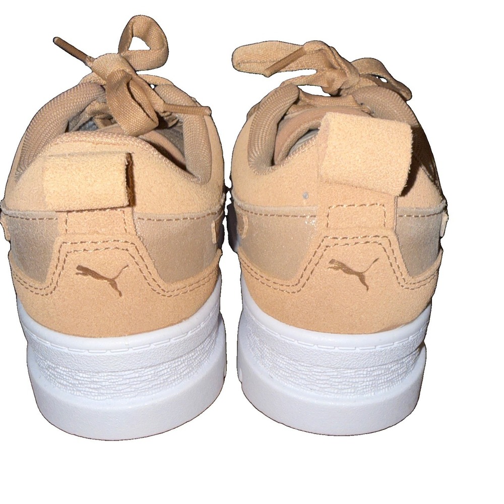 PUMA Mayze Layers Women Size 7.5 Suede Lifestyle Sneakers 39069901 Brown New - Picture 5 of 6